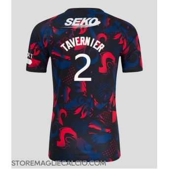 Rangers James Tavernier #2 Maglia Gara Terza Repliche 2024-25
